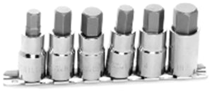 HEX BIT SOCKET SET - 1/2 INCH DRIVE