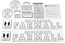 DECAL SET FOR FARMALL SUPER A