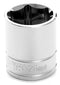 26 MM X 6 POINT STANDARD IMPACT SOCKET - 1/2 INCH DRIVE