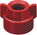 QUICKJET CAP FOR ROUND BODY SPRAY TIPS - RED    REPLACES CP25607 / 25608 SERIES