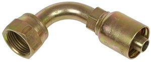 1/4 INCH HOSE X 7/16 JIC FEMALE ELBOW - 90 SWIVEL