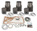 BASIC ENGINE KIT. CONTAINS SLEEVES, PISTONS, RINGS, PINS, AND OVERHAUL GASKET SET