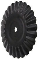 22 INCH X 6.5 MM VERTICAL TILL BLADE WITH 1-3/4 INCH ROUND AXLE