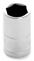 10MM X 6 POINT STANDARD IMPACT SOCKET - 1/4 INCH DRIVE