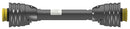 STANDARD SERIES METRIC DRIVELINE - BYPY SERIES 3 - 40" COMPRESSED LENGTH - FOR FINISHING MOWER GENERAL APPLICATIONS