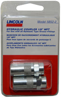 LINCOLN STANDARD DUTY GREASE GUN COUPLER -   2 / CLAMSHELL