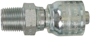 NPT MALE SWIVEL WITH 1/4 INCH THREAD FOR 3/8 INCH HOSE