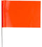 4 X 5 INCH ORANGE SURVEY FLAG