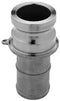 E SERIES 3/4" ALUMINUM MALE COUPLER X HOSE SHANK