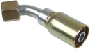 VARI-CRIMP SERIES - 1/2 INCH HOSE, WITH 13/16 X 16 THREAD SIZE, ORF FEMALE 45 ELBOW SWIVEL