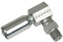 1/2 INCH HOSE X 1/2 INCH - 14 NPT MALE ELBOW - 90 SWIVEL