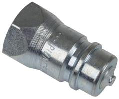 1/2" NPT ISO STANDARD MALE TIP WITH POPPET VALVE - RETAIL BOX OF 10