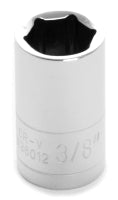 3/8 INCH X 6 POINT STANDARD IMPACT SOCKET - 1/4 INCH DRIVE