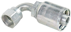 3/4 INCH HOSE X 1 ORFS FEMALE ELBOW - 90 SWIVEL