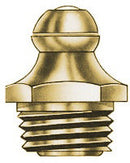 5/16"-24 NPT STRAIGHT - SHORT SHANK GREASE ZERK - BAG 10