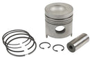 PISTON WITH RINGS, .040" OVERBORE