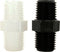 1-1/2" BLACK POLY CLOSE NIPPLE