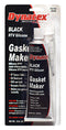 BLACK RTV SILICONE GASKET MAKER - 3 OUNCE CARDED TUBE