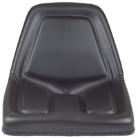 UNIVERSAL LAWN AND GARDEN SEAT - HIGH BACK    BLACK VINYL