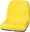 DELUXE HIGH BACK GATOR SYTLE UTLITY SEAT - YELLOW