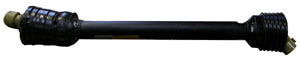 METRIC COMPLETE CV DRIVELINE- CAT 6 CV - WALTERSHEID SERIES 2580 STAR TUBING - 55" COMPRESSED LENGTH - FITS SEVERAL BUSH HOG AND JOHN DEERE FLEX WING MOWERS   1-3/8 - 6 SPLINE TRACTOR YOKE