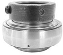 INSERT BEARING WITH LOCK COLLAR - 1-3/16" BORE  -WIDE INNER RING - GREASABLE