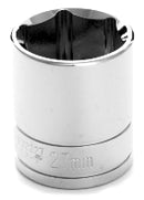 27MM X 6 POINT STANDARD IMPACT SOCKET - 1/2 INCH DRIVE