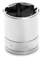 27MM X 6 POINT STANDARD IMPACT SOCKET - 1/2 INCH DRIVE