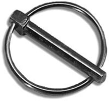 7/16 INCH X 2-3/8 INCH LYNCH PIN - BLACK