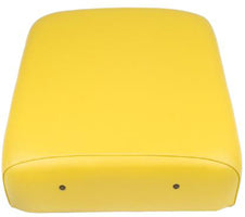 YELLOW VINYL ALL-WEATHER SEAT CUSHION