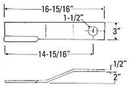 FOR TAYLOR 16-15/16 CCW ROTARY CUTTER BLADE, WHILE SUPPLIES LAST