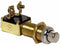 PUSH-BUTTON STARTER SWITCH 10A 12V BRASS