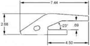 23 SERIES CAST PIN-ON ADAPTER