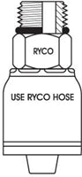 UN O-RING MALE WITH 9/16 INCH THREAD FOR 3/8 INCH HOSE