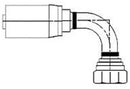 5/8 INCH HOSE X 1 INCH - 14 ORFS FEMALE ELBOW - 90 SWIVEL