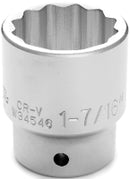 1-7/16 INCH X 12 POINT STANDARD IMPACT SOCKET - 3/4 INCH DRIVE