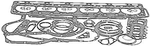 TISCO® Overhaul Gasket Set - without Seals for John Deere, AR98845