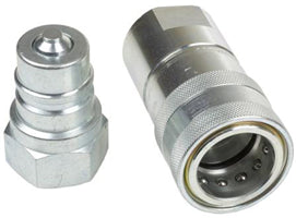 4000 SERIES QUICK COUPLER WITH POPPET TIP - 1" BODY x 1"-11-1/2 NPT THREAD