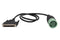 JALTEST DEUTSCH 9 PIN1939 TYPE 2 GREEN CABLE - Quality Farm Supply