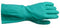 14 INCH NITRILE GREEN GLOVE LARGE/LINED - Quality Farm Supply