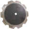 32 INCH X 10 MM NOTCHED WEAR TUFF DISC BLADE WITH PILOT HOLE - Quality Farm Supply