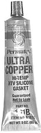 ULTRA COPPER HI-TEMP RTV SILICONE GASKET MAKER - 3 OUNCE TUBE - Quality Farm Supply