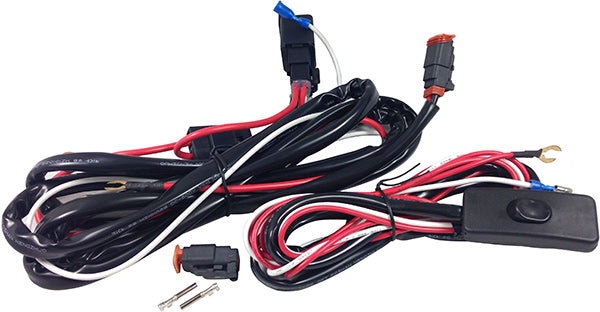 WIRING HARNESS 9.9 FEET LONG WITH ON/OFF SWITCH AND RELAY - Quality Farm Supply