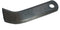 FLAIL MOWER KNIFE, NEW STYLE. REPLACES 505-3-1067. 3/4" HOLE, 1/4" X 2" X 8-1/4" OAL. - Quality Farm Supply