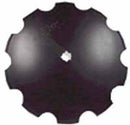 18 INCH X 3/16 INCH NOTCHED DISC BLADE WITH 1 SQ X 1-1/8 SQ AXLE - Quality Farm Supply