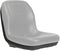 DELUXE HIGH BACK GATOR SYTLE UTLITY SEAT - GRAY - Quality Farm Supply