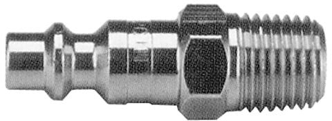 1/4" MALE BODY. 1/4"-18 NPT MALE THREAD, OVERALL LENGTH 1.72". MANUAL CONNECT. - Quality Farm Supply