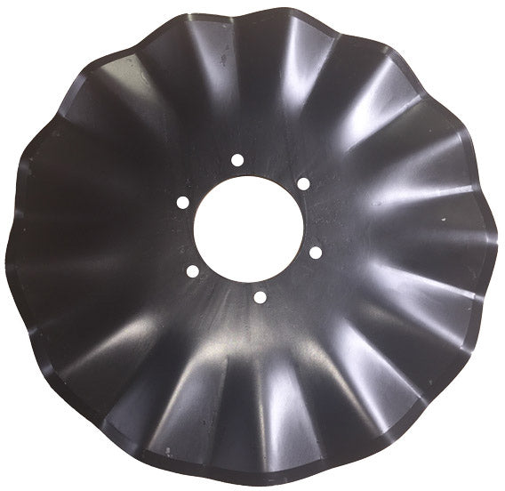17 INCH X 4.5 MM 13 WAVE COULTER WITH 6 HOLES ON 5 INCH CIRCLE - Quality Farm Supply