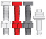 BATTERY BOLT/NUT -BOX OF 10 - Quality Farm Supply