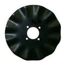16 INCH X 9 MM RIPPLE COULTER WITH 4 HOLES ON 5-1/4 INCH CIRCLE - Quality Farm Supply
